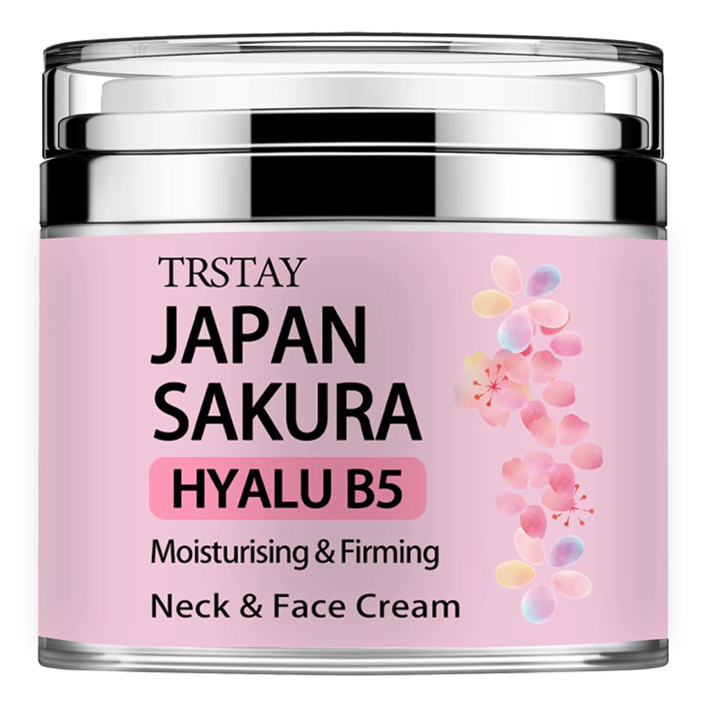 Japan Sakura Essence Cream, Sakura Tone up Cream with Hyaluronic Acid,