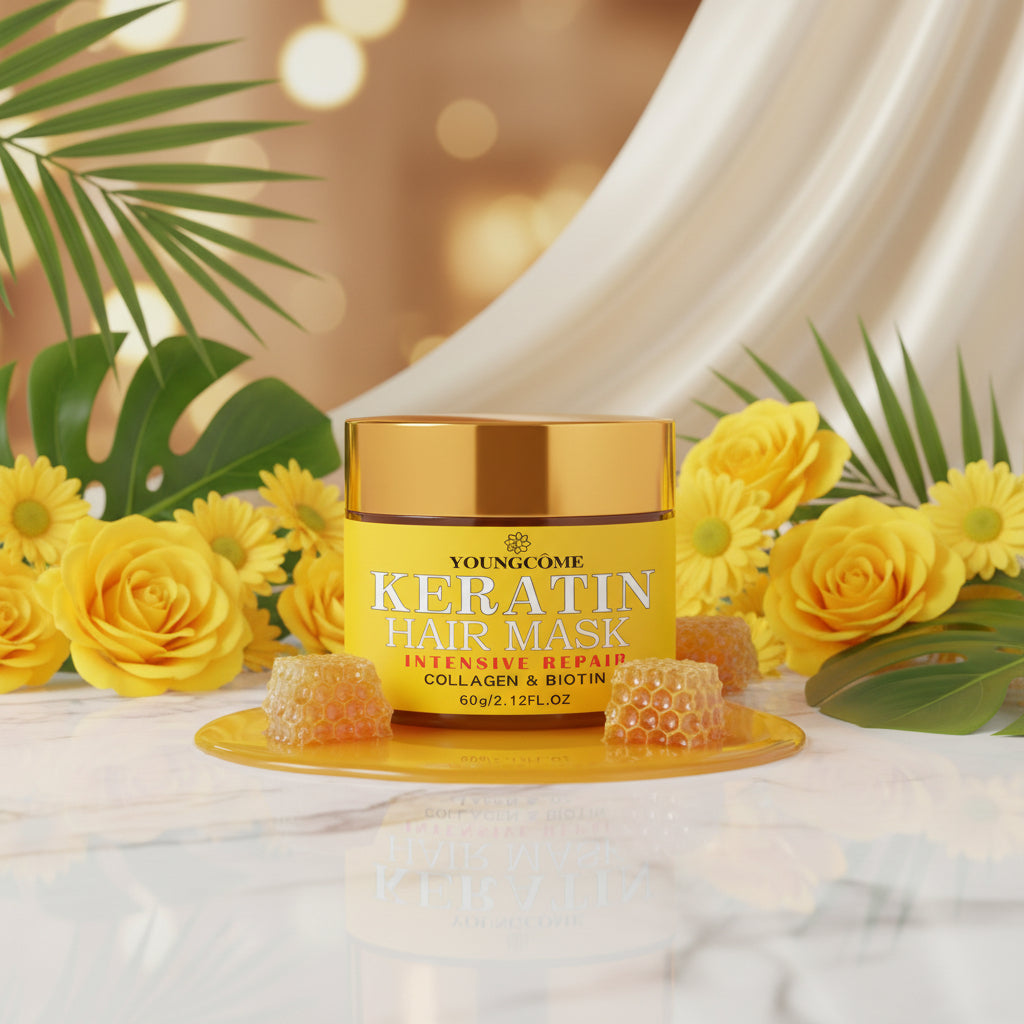 Hair Repairs Hair Mask Biotin Collagen Keratin Treatment Hairs Conditioner Hair Essential Oil Nourishing for Dry Damaged