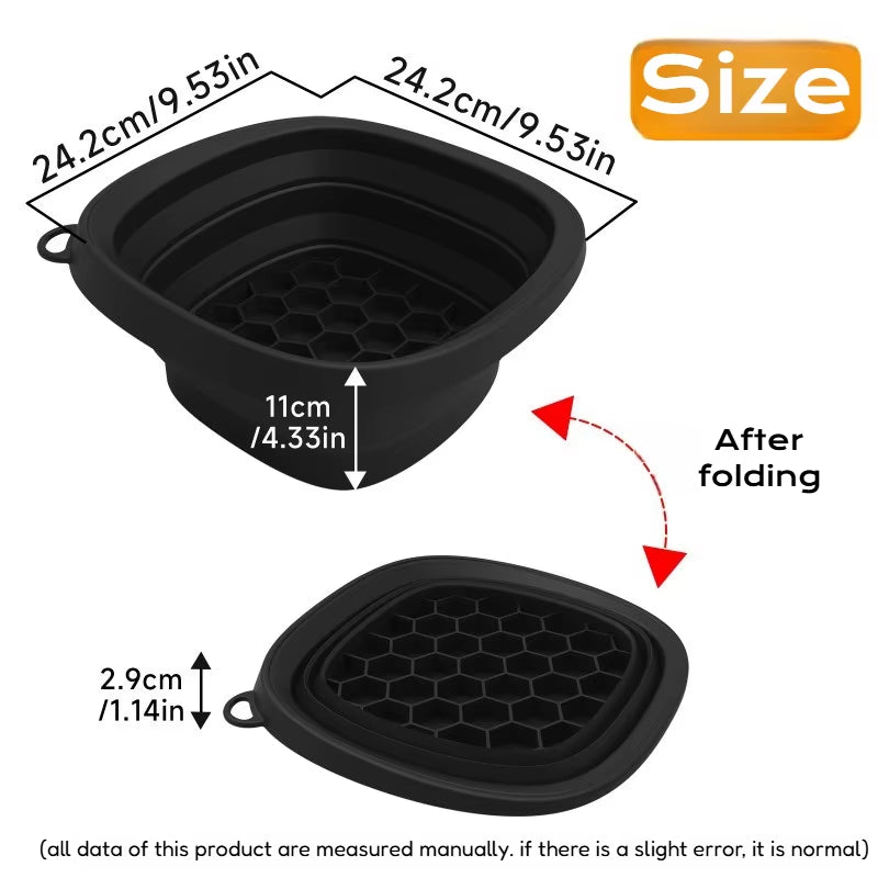 Collapsible Silicone Face Ice Bath Tray Cold Therapy for Facial Puffiness Portable Cryo Skin Tool Travel Beauty Bowl Facial Tool