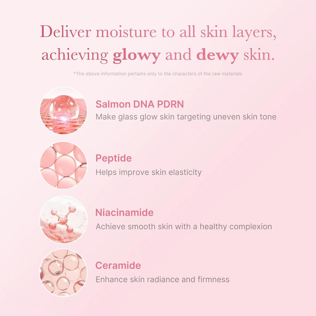 ZS 150Ml PDRN Milky Toner Hydrating & Soothing Face Toner with Dewy Finish, Skin Barrier Support Formula Non-Sticky Makeup Prep