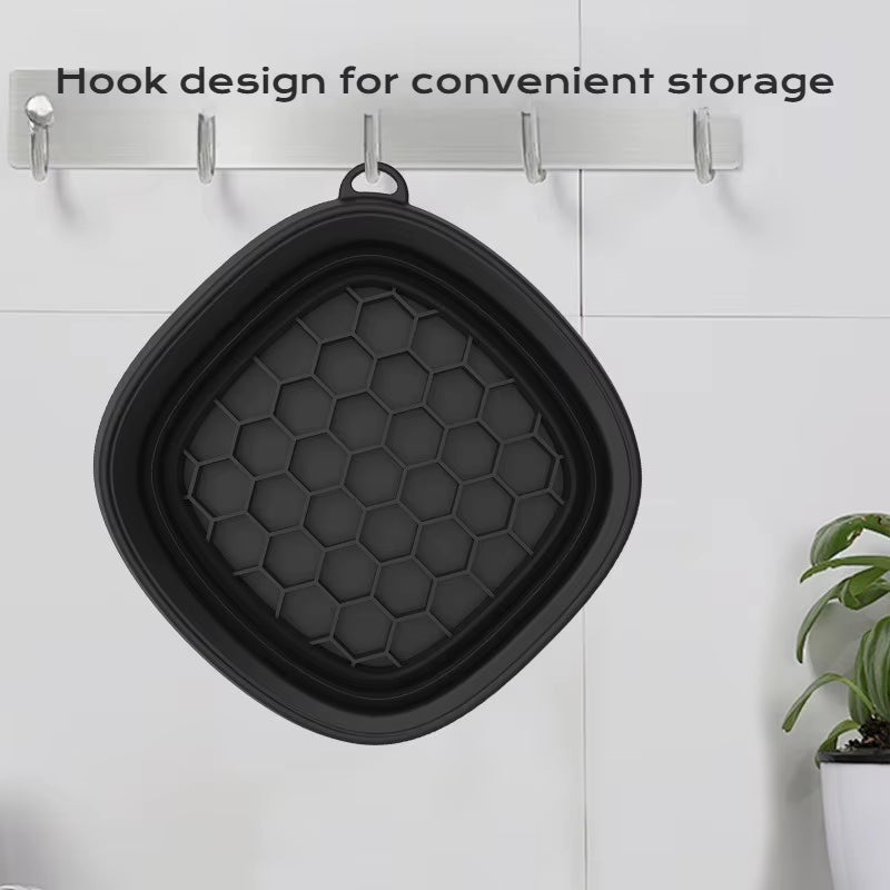 Collapsible Silicone Face Ice Bath Tray Cold Therapy for Facial Puffiness Portable Cryo Skin Tool Travel Beauty Bowl Facial Tool