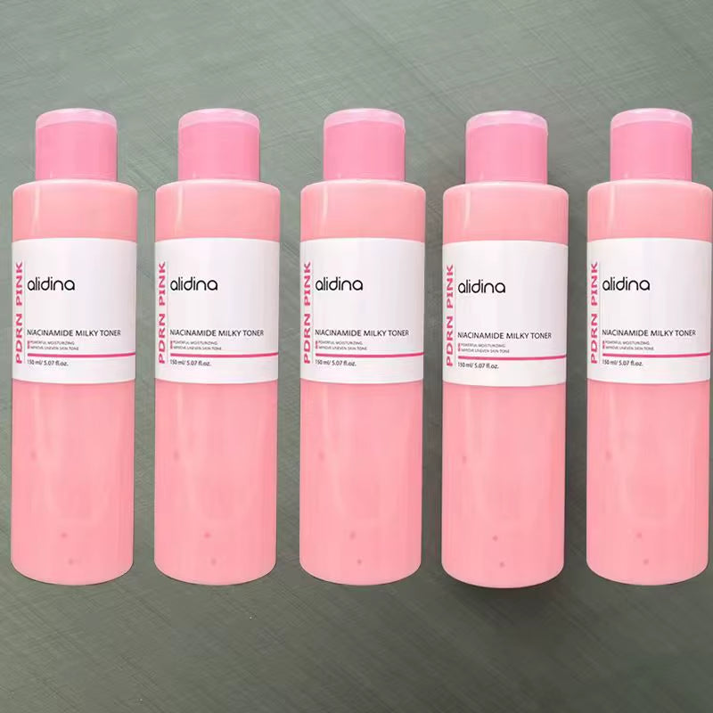 ZS 150Ml PDRN Milky Toner Hydrating & Soothing Face Toner with Dewy Finish, Skin Barrier Support Formula Non-Sticky Makeup Prep