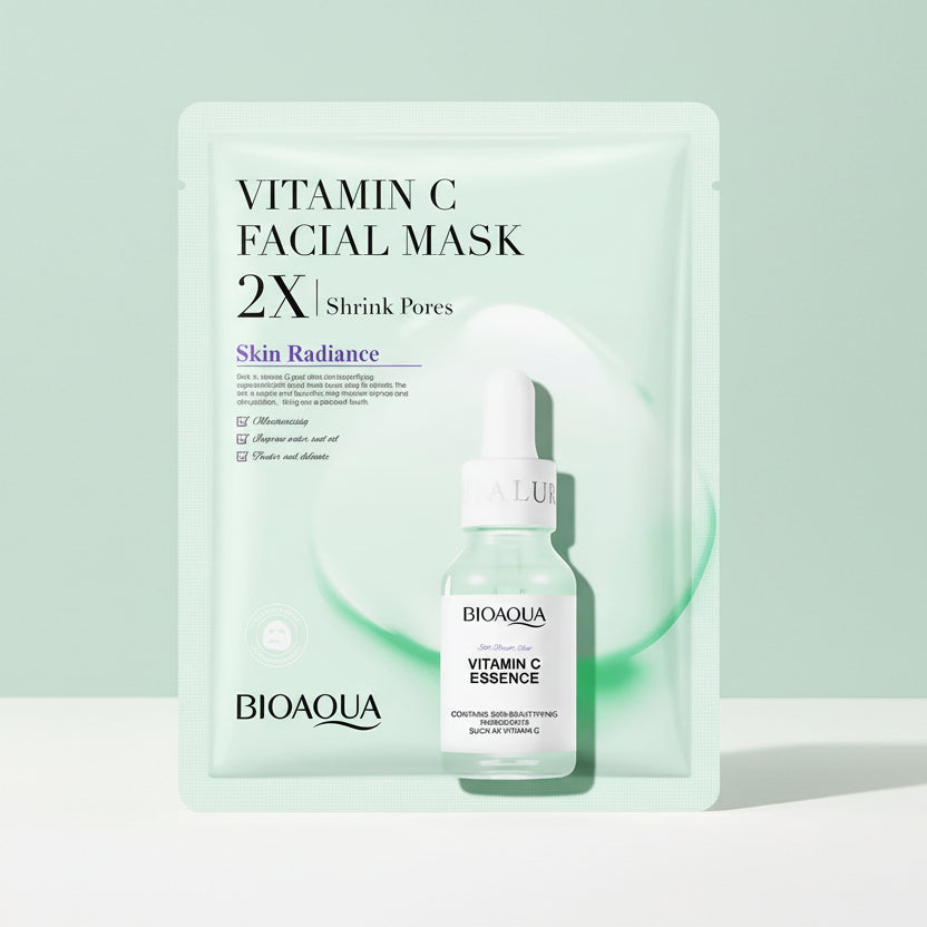 20Pcs/5Pcs Centella Collagen Face Mask VC Moisturizing Refreshing Sheet Masks Hyaluronic Acid Facial Mask Skin Care Products