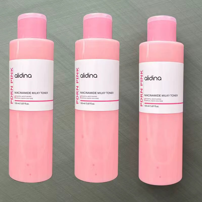 ZS 150Ml PDRN Milky Toner Hydrating & Soothing Face Toner with Dewy Finish, Skin Barrier Support Formula Non-Sticky Makeup Prep