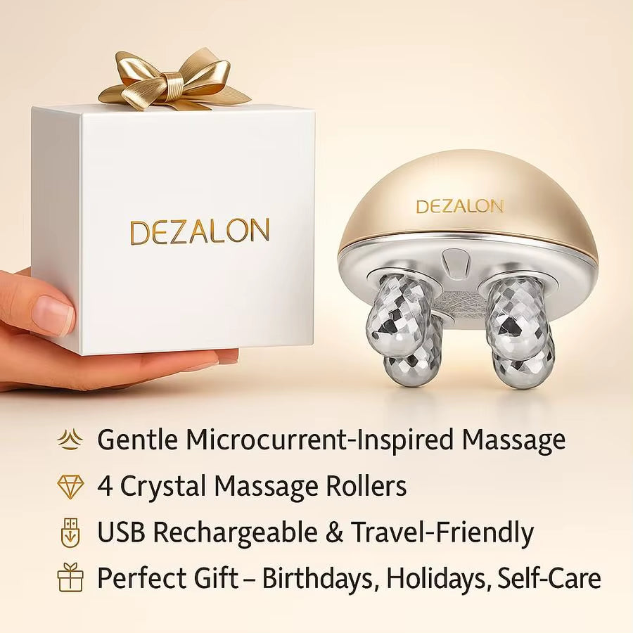 Facial Device, Face Massager Tool, Eye and Neck Massager, Face Roller, Beauty Tools for Relaxing Facial Massage and Skin Care Ro