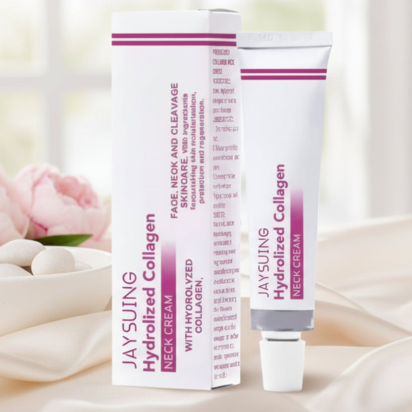 Neck Lines Protein Cream Collagen Eliminate Neck Fine Lines Anti-Ageing Lift Rejuvenation Nourish Eliminate Double Chin Skincare