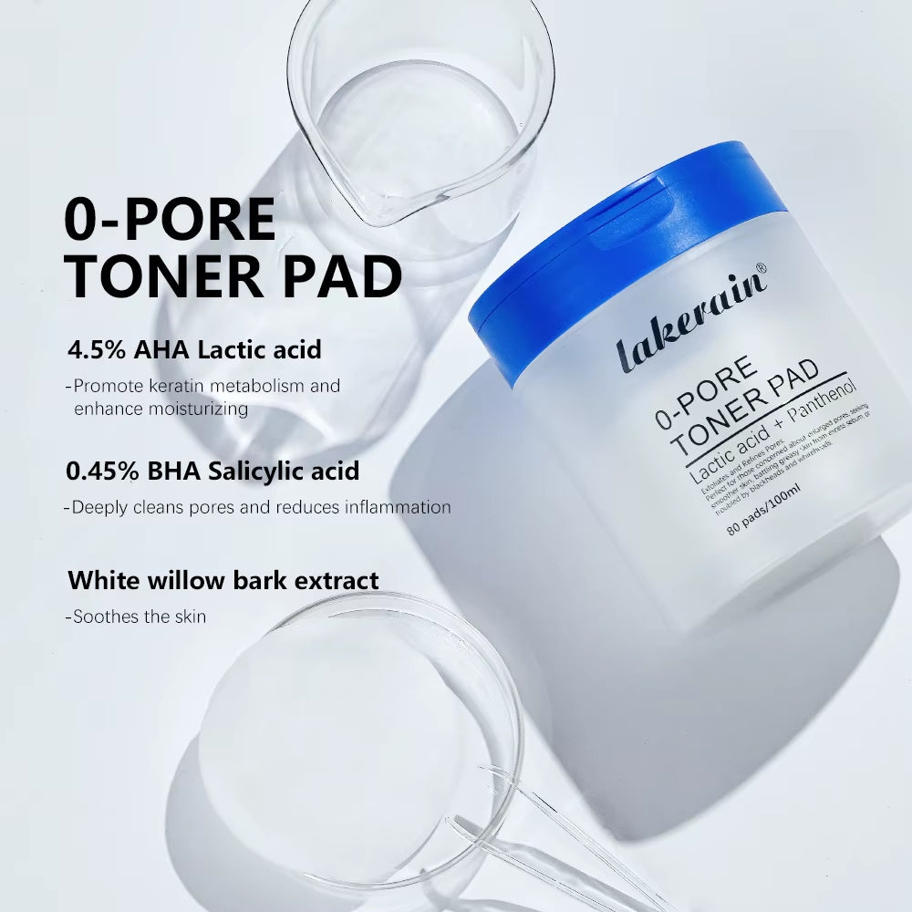 Zero Pore Pad 2.0 Double Textured Facial Toner for Exfoliating and Smoothing Pores Korean Skin Care Pad for All Skin Types 70Pcs