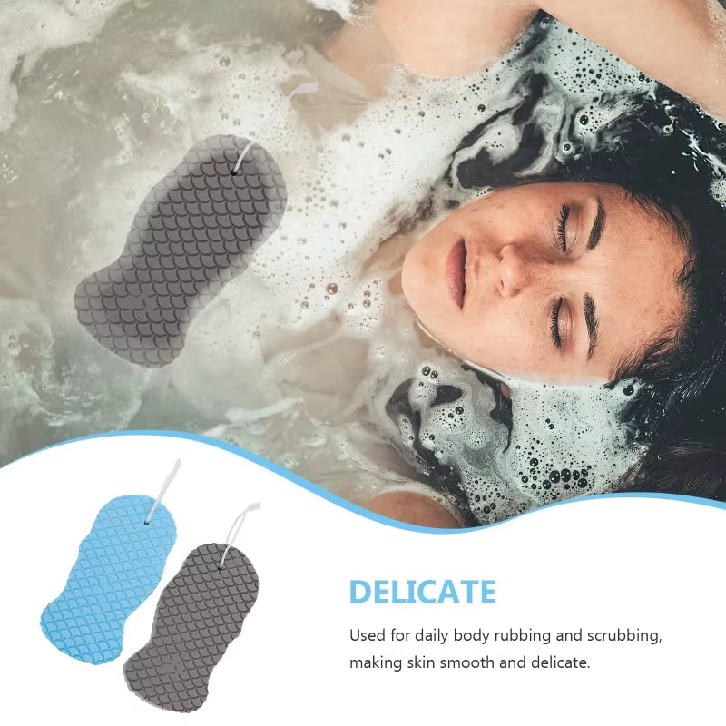Soft Sponge Body Scrubber Bath Exfoliating Scrub Sponge Shower Brush Body Skin Remover Exfoliante