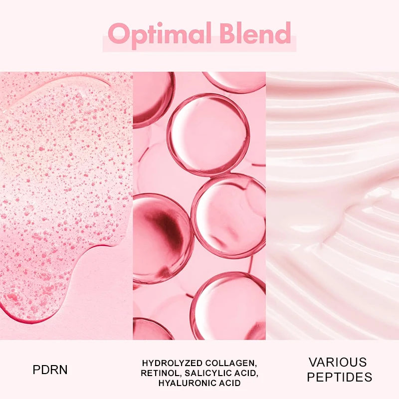 Complex Peptide Acne Serum PDRN Collagen Shrink Pores Fade Melanin Smooth Brightening Skin Korean Skincare Products