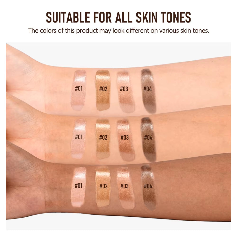 Glow Bronzing Drops Face Peptide Serums Liquid Bronzer Cream Hydrating Makeup for an Everyday Radiant Glow Summer Glow