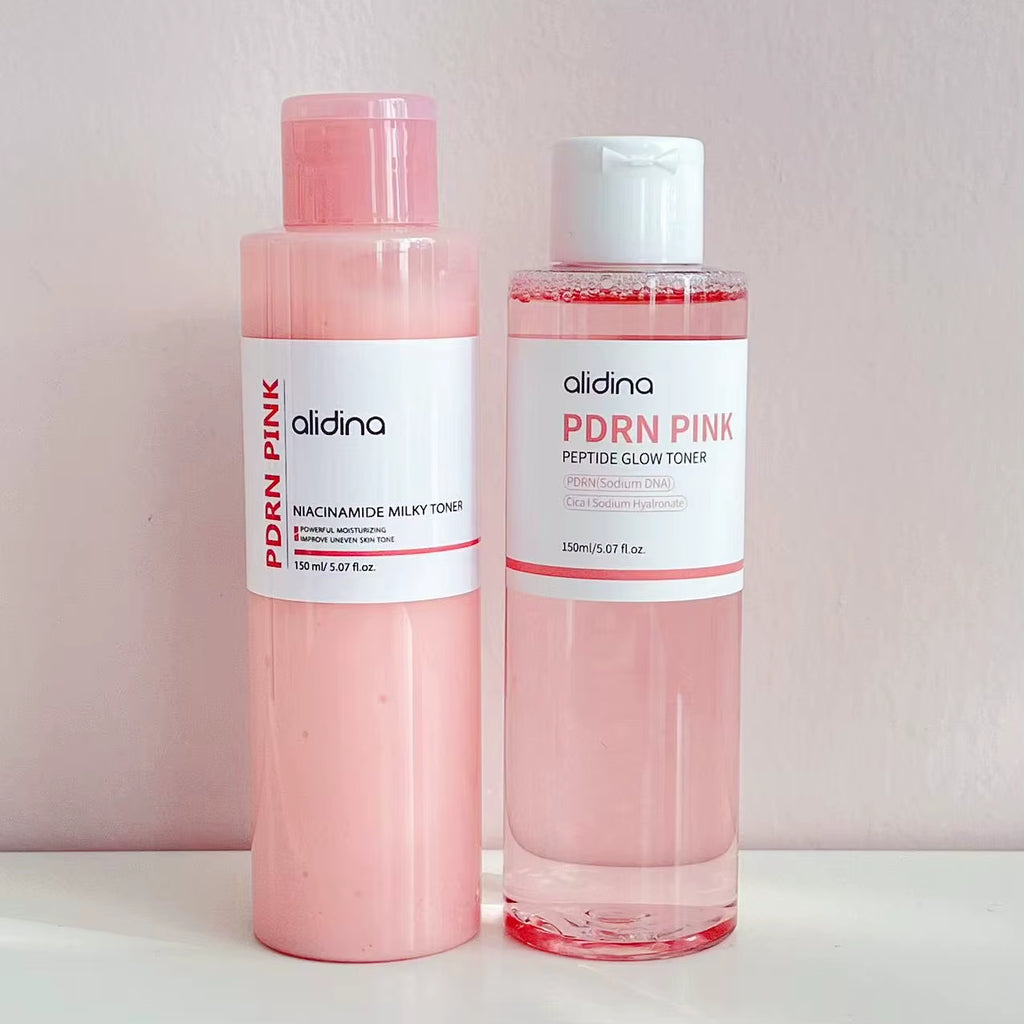 ZS 150Ml PDRN Milky Toner Hydrating & Soothing Face Toner with Dewy Finish, Skin Barrier Support Formula Non-Sticky Makeup Prep