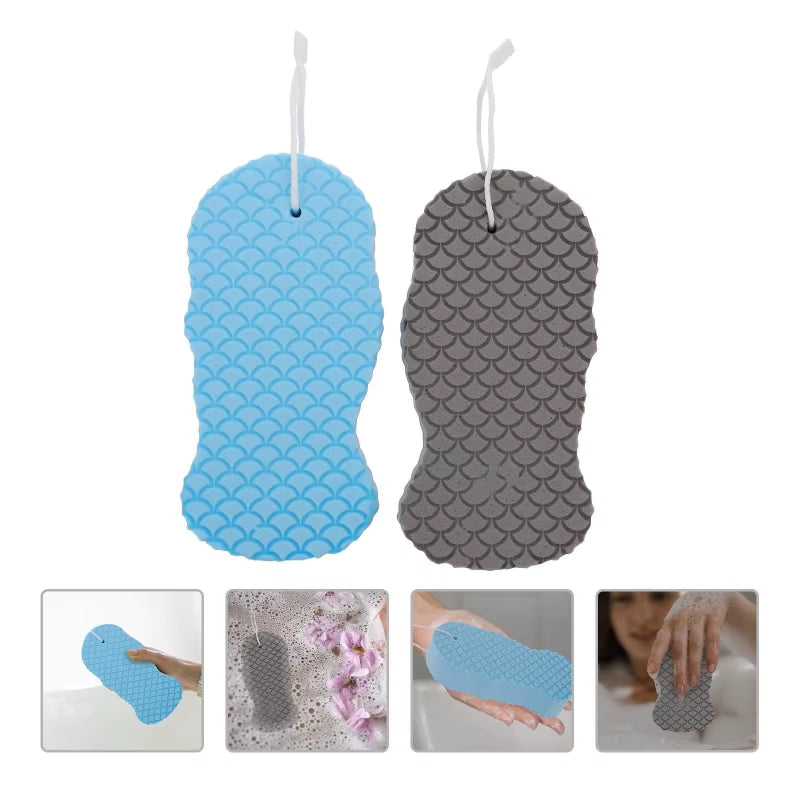Soft Sponge Body Scrubber Bath Exfoliating Scrub Sponge Shower Brush Body Skin Remover Exfoliante
