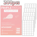 800/400/200 Pieces/Box of Acne Patches - Non-Alcoholic, Used to Absorb Acne Secretions, Non Irritating, Essential for Acne Care